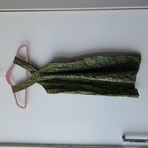 Vintage Halter Lightweight Beach Cover Up Dress